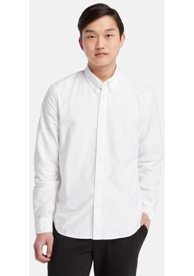 Timberland Oxford Shirt - White Yd 001