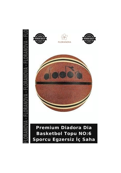 Premium Diadora Dia Basketbol Topu No:6 Sporcu Egzersiz İç Saha