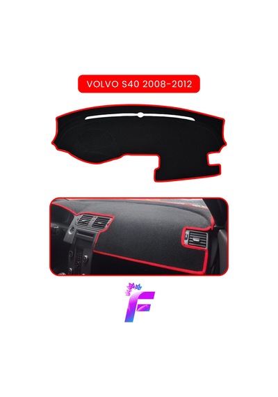 Volvo S40 2008-2012 Torpido Örtüsü Güneşten Korur Kolay Montaj Tam Uyum Tam Koruma C63