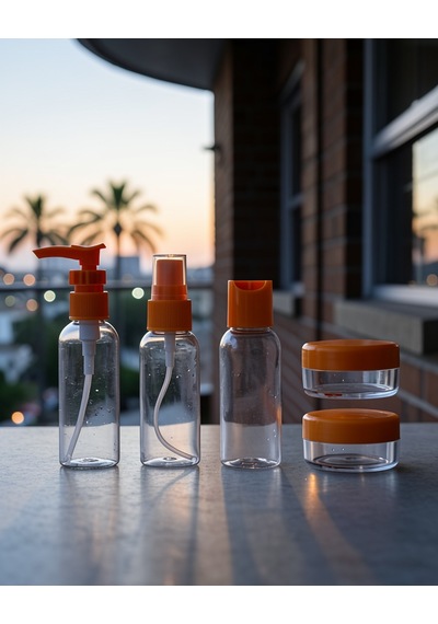 Seyahat Boy 5 Li Kozmetik Dolum Seti 30 Ml Sızdırmaz Diğer