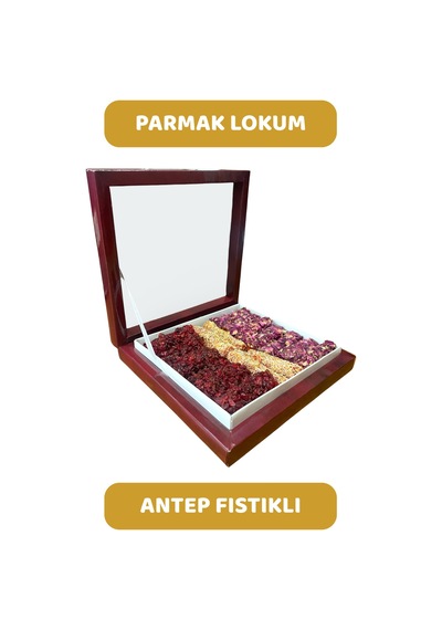 Karışık Antep Fıstıklı Parmak Lokum 400 Gr