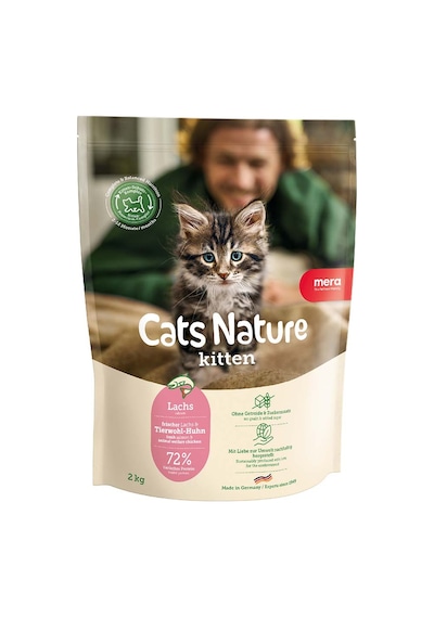 Mera Cats Nature Kitten Tahılsız Somonlu Yavru Kedi Maması 2 Kg