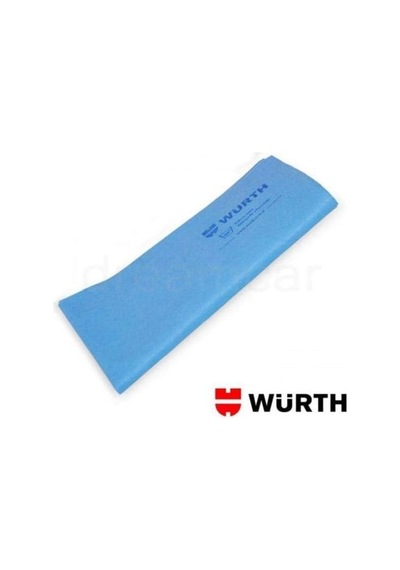 Würth 38x60 Cm Sentetik Mavi Temizlik Bezi Tek Renk