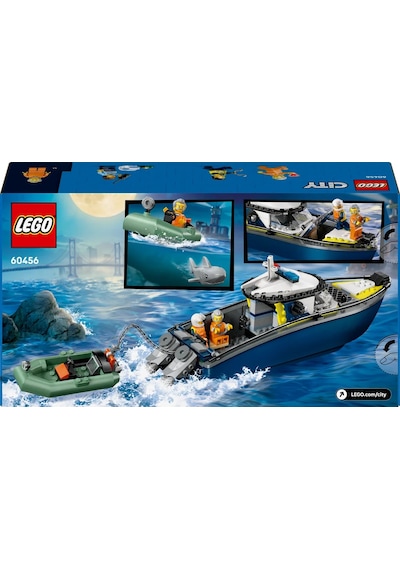 LEGO® City Polis Teknesi Takibi 60456 - 6 Yaş ve Üzeri Çocuklar için Yaratıcı Oyuncak Yapım Seti (264 Parça)