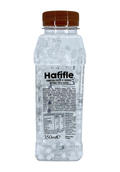 Hafifle Hindistan Cevizli Ve Aromalı Tapyoka Toplu İçecek - Bubble Drink 350 Ml 2 Adet