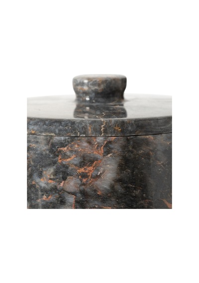 Mudo Home Marble Siyah Çöp Kovası 3 Lt Çok Renkli