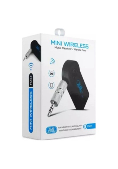Bluetooth Aux Adaptör Araç İçi Kablosuz Müzik Alıcı Handsfree Mini Wireless Receiver