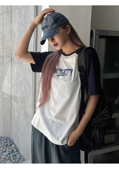 Simplicity Parçalı Süprem T-shirt - Beyaz Lacivert Baskılı Oversize Bisiklet Yaka Kısa Kol Tişört Beyaz-lacivert Simplicity Parçalı Süprem T-shirt - Beyaz Lacivert Baskılı Oversize Bisiklet Yaka Kısa Kol Tişört Beyaz-lacivert