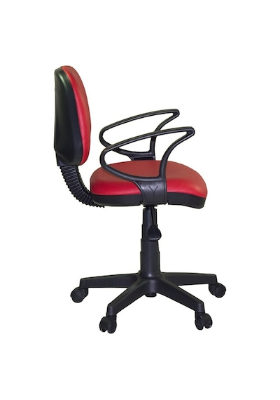Türksit Kozmo Lux Kollu Çalışma Koltuğu Kumaş Kırmızı