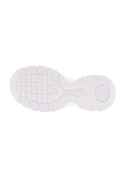 Dgn 55130-22Y Mega Kalın Taban Kadın Sneakers Ayakkabı 55130-2027-R0198 - Beyaz