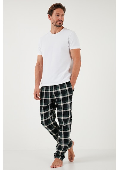 Buratti Erkek Pijama Altı 611pt00154 Siyah-yeşil Siyah-yeşil Siyah - Yeşil