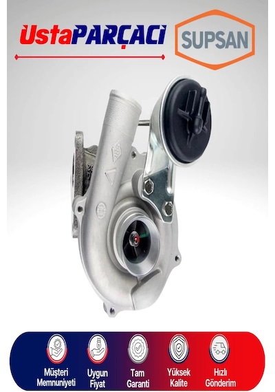 Ustaparçacı Renault Symbol 1.5 Dci 2001-2006 Turbo 7701473673-8200189536-8200119854