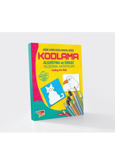 Algoritma Temelli Adım Adım Kodlama 4'lü Set Dikkat Atölyesi Yayı