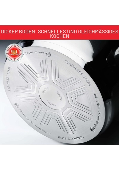 Tefal Comfort Max 26 Cm Kızartma Tavası, Birinci Sınıf Paslanmaz Çelik, Thermo-spot Sıcaklık Göstergesi, Yapışmaz Kaplama, İndüksiyon G7260544, Siyah, Gümüş Tefal Comfort Max 26 Cm Kızartma Tavası, Birinci Sınıf Paslanmaz Çelik, Thermo-spot Sıcaklık Göstergesi, Yapışmaz Kaplama, İndüksiyon G7260544, Siyah, Gümüş