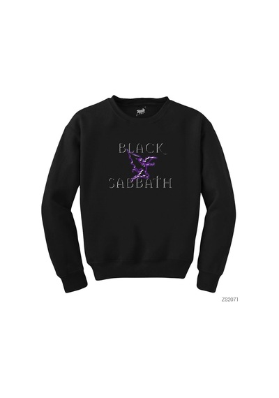 Black Sabbath Blink Siyah Sweatshirt