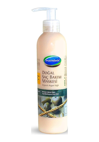 Mecitefendi Organik Argan Yağlı Doğal Saç Bakım Maskesi 250 ML