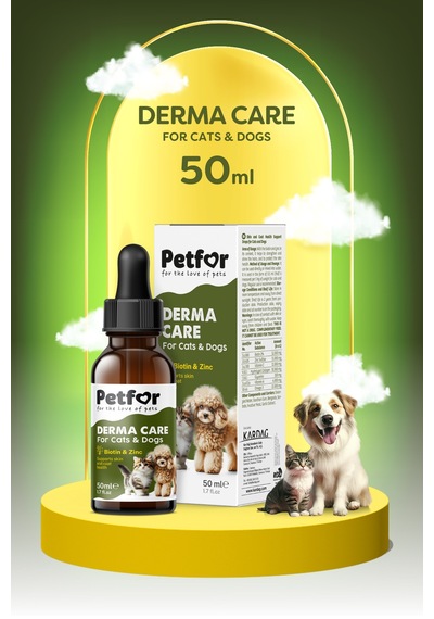 Bio-zinc Drop Tüy Sağlığı Damlası Kedi Ve Köpekler İçin 50 Ml