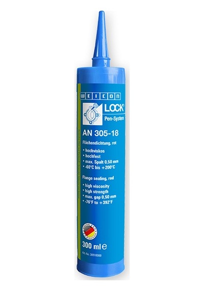 WEICONLOCK® AN 305-18 Sızdırmazlık Malzemesi 300 ml, kırmızı