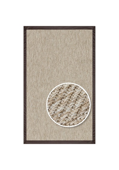 Bespoky Modern Düz Koridor Halısı Kilim Ekru - Krem