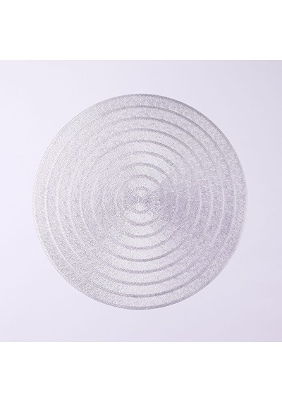 Onekado 6 Lı Amerikan Servisi Spiry Yuvarlak Gümüş Silver Karaca Home Pvc 38 Cmonekado 6 Lı Amerikan Servisi Spiry Yuvarlak Gümüş Silver Pvc 38 Cm Gümüş