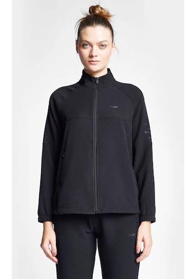 Lescon Kadın Antrenman Fermuarlı Sweatshirt 24b-2019 24btbp002019-siyah Siyah