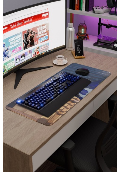 Clorinde Genshin Impact Anime Gacha V3 - 70x30 Xl Gaming Mouse Pad Fare Altlığı