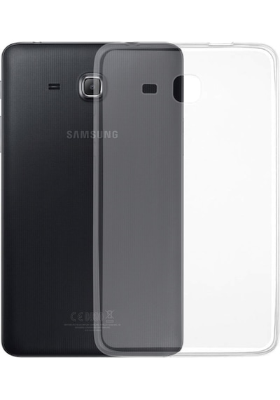 Samsung Uyumlu Galaxy Tab A T280 7" Kılıf Şeffaf Silikon Arka Kapak