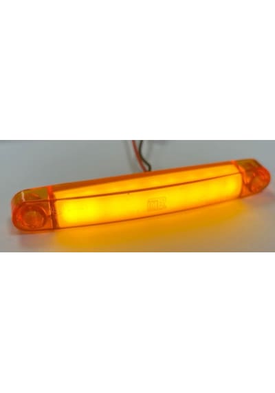 12 Adet Neon Led Lamba Slim Model Turuncu 12-24 Volt