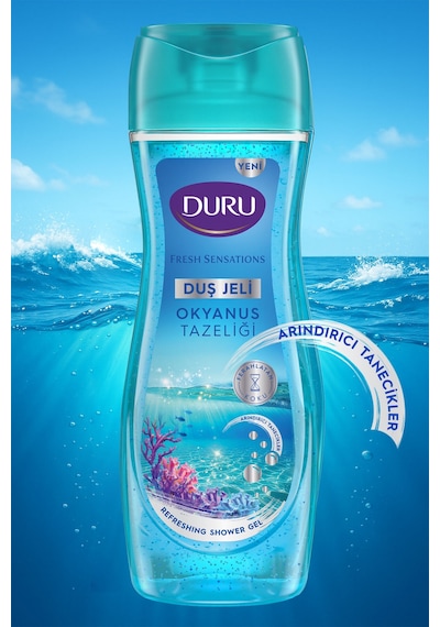 Fresh Sensations Okyanus Tazeliği Vegan Duş Jeli 6x450 ML Diğer