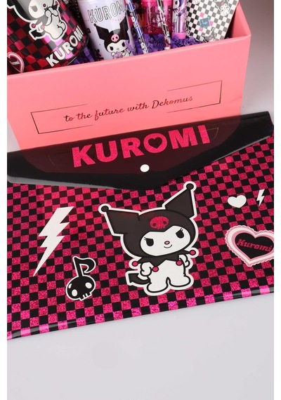 Dekomus Gift Box Özel Kutulu Lisanslı 9 Parça Kırtasiye Seti, Resim Defteri, Mor