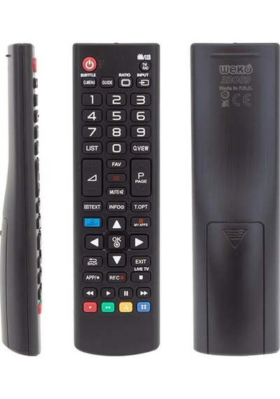 LG Uyumlu Rm-l1162 Smart My Apps Tuşlu Kısa Lcd-led Tv Kumandası Akb73715601a
