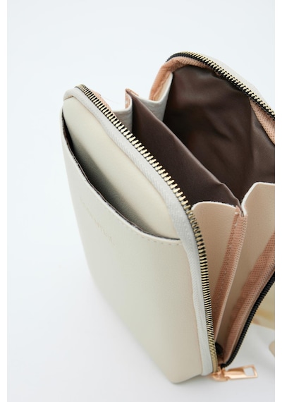 Shule Bags Vux Çapraz Çanta Bej Bej