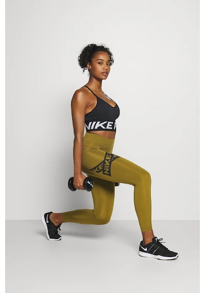 Nike Pro Tight Fit 7/8 Graphic Leggings Toparlayıcı Yeşil Tayt Yeşil