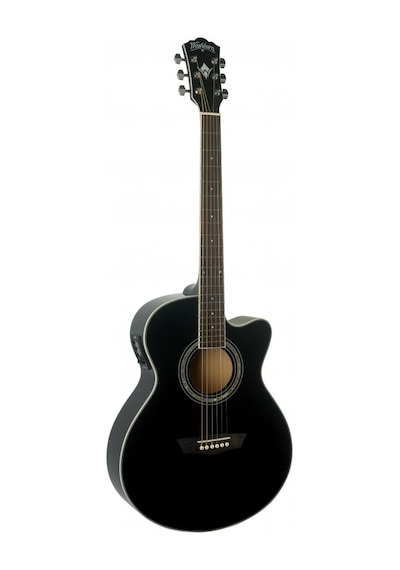 Washburn EA12B Mini Jumbo Elektro Akustik Gitar