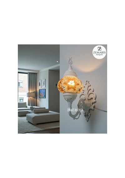 Beyaz Renk Aplik Kahverengi - 821590560 Kahverengi