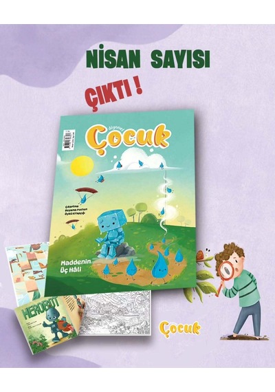 Diyanet Çocuk Dergi Nisan 2026 7-12 Yaş