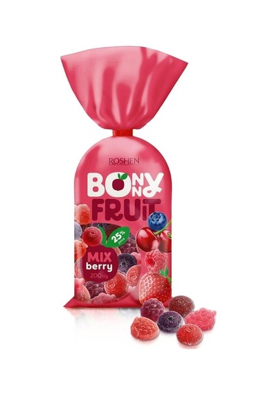 Roshen Boony Fruit Berry Mix 200 Gr 10'li Paket