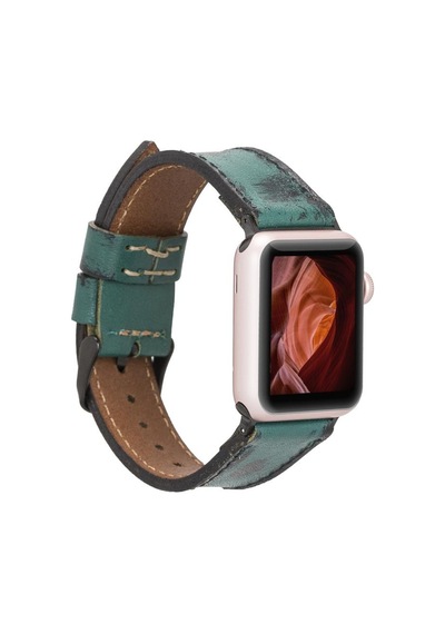 Apple Watch Uyumlu Deri Kordon 38-40-41mm V6