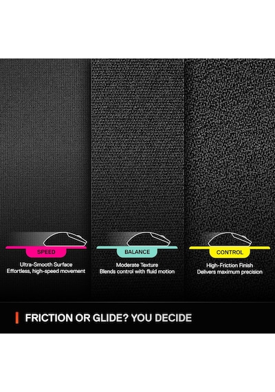Steelseries Qck Large Performance Balance Gaming Mouse Pad Siyah