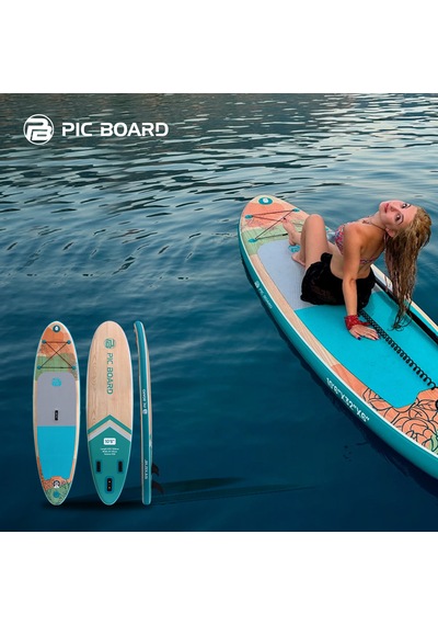 Wooden Girl Stand Up Paddle Board 320x82x15 Cm Ölçülerinde