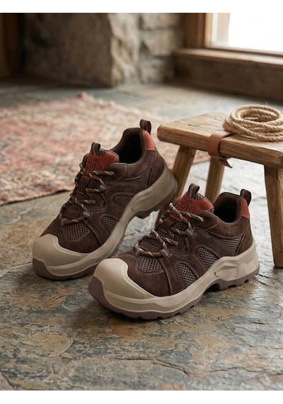 Guja 26k389 Kadın Hakiki Deri Bağcıklı Kalın Taban Sneaker Ayakkabı Kahve