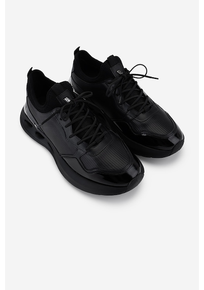 Valmenti Erkek Hakiki Deri Siyah Sneakers & Spor Ayakkabı 381 23312 Erk Ayk Y26 Sıyah