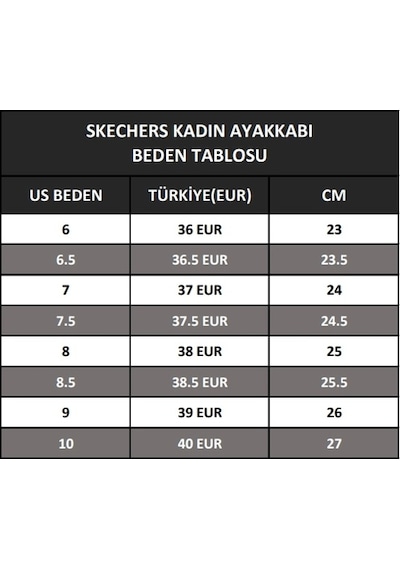 Skechers Memory Foam Kadın Spor Ayakkabı 12985-BBK Siyah
