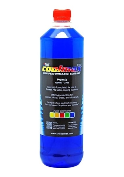 Srf Coolmax Bilgisayar Soğutma Sıvısı 1000ML Kristal Mavi