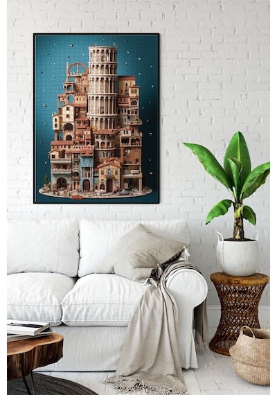 Anatolian 1000 Parçalık Puzzle - Pisa 1164
