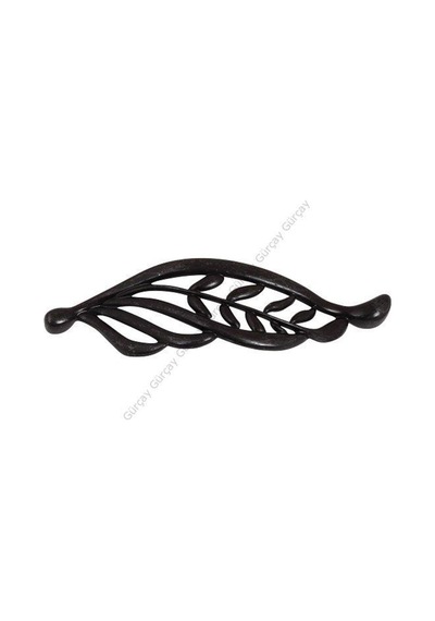 Gürçayhırdavat Yaprak Kulp 128Mm Siyah (2 Adet)