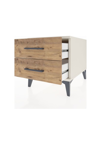 Kronos Komodin 2 Çekmeceli 44x59x48 Aytaşı-çam Aytaşı