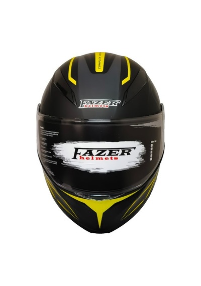 Fr-965 Durcan Yellow Motosiklet Kaskı Çene Açılır Güneş Vizörlü Motorcu Kask Çok Renkli