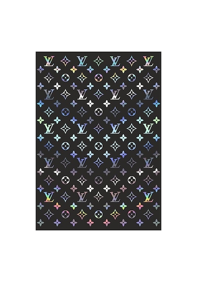 A4 Hologram Sticker 138 Tek Paket Çoklu Sticker Standart