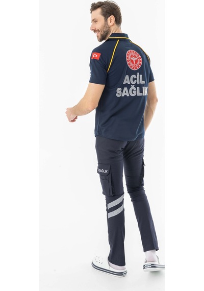 112 Acil Tıp Teknisyeni T-shirt Unisex Lacivert Att001 Lacivert